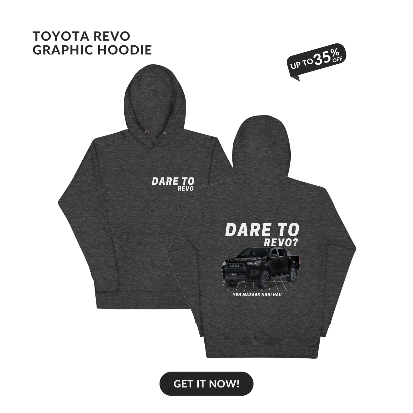 Toyota Revo Graphic Hoodie