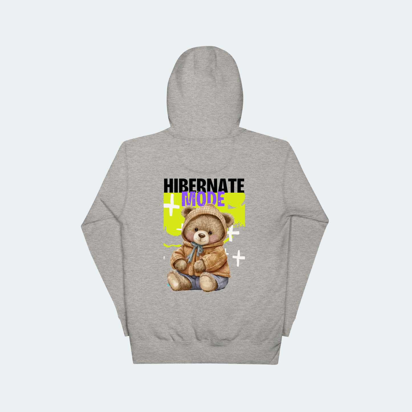 Hello Winter Teddy Bear Hoodie